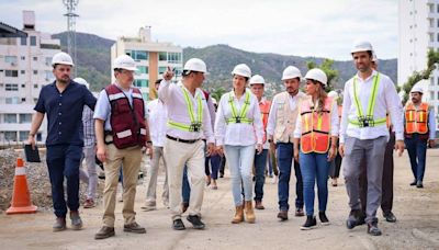 Supervisa Evelyn Salgado Pineda avances en la construcción del nuevo Hospital Regional de Alta especialidad del ISSSTE en Acapulco