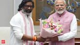 Jharkhand CM Hemant Soren meets Prime Minister Modi in Delhi