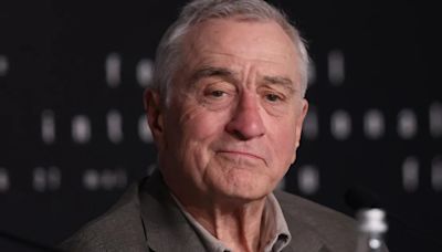 Robert De Niro dice que Trump "quiere destruir el país y, con tiempo, el mundo"