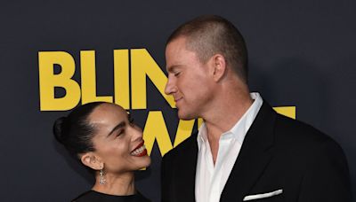 Zoë Kravitz and Channing Tatum make red carpet debut as a couple at ‘Blink Twice’ premiere