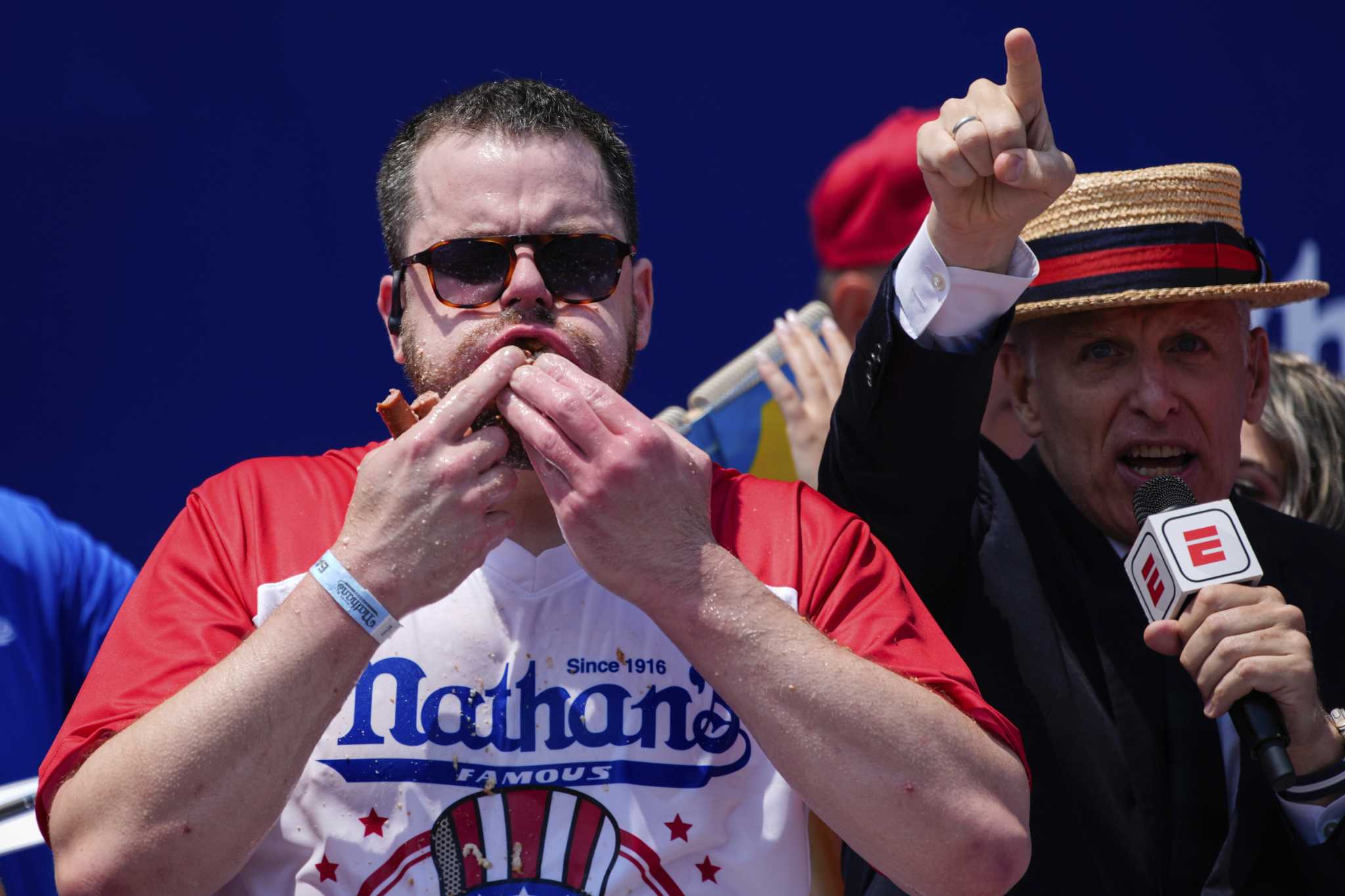Nathan's Famous hot dog eating contest goes on without its biggest star