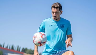 Javi Hernández vuelve a entrenar con el Leganés dos años después