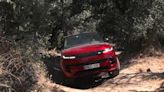 2023 Range Rover Sport First Edition P530 in Firenze Red Off road driving