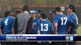 Peru High School baseball hands Plattsburgh its first loss of the season in extra innings