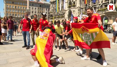 La gran fiesta de españoles y franceses en las calles de Múnich - MarcaTV