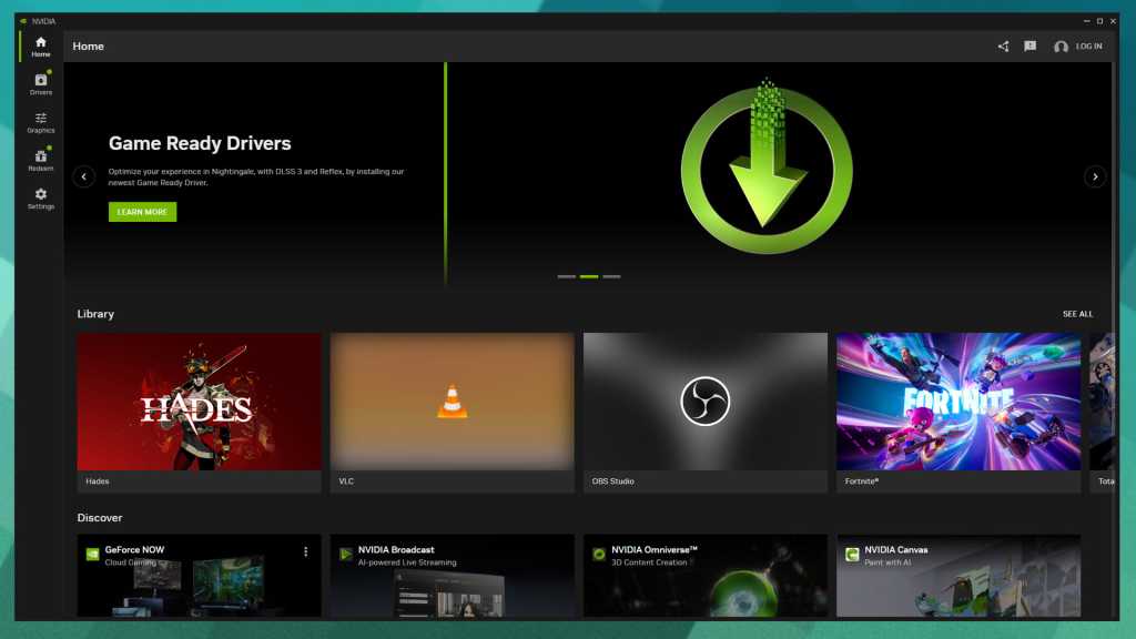 Nvidia app adds options and free Xbox Game Pass