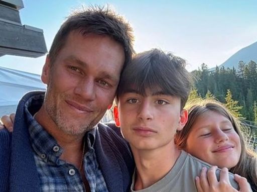 Tom Brady bonds with kids they enjoy the great outdoors in Montana