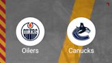 Oilers vs. Canucks NHL Playoffs Second Round Game 1 Injury Report Today - May 8
