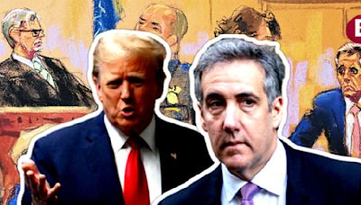 Michael Cohen confiesa robo a Trump durante juicio contra el expresidente