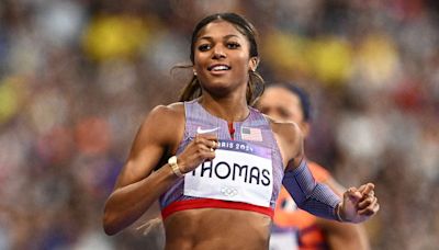 Golden Girl! Gabby Thomas Wins Gold Medal in Women's 200-Meter Final at 2024 Paris Olympics