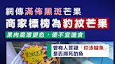 【豹紋芒果】爛芒果當作新品種？網傳黑斑芒果以「豹紋芒果」出售