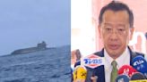 新／解放軍潛艦出現「海峽中線」 國防部長回應了