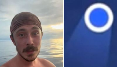 Man sailing Pacific Ocean showing his location on Google maps, Internet is terrified