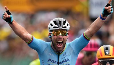 Sir Mark Cavendish makes cycling history at Tour de France with record-breaking 35th stage win