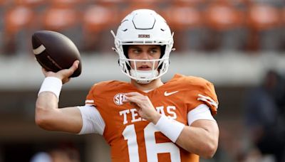 Arch Manning stats today: Texas QB wows in relief vs. UTSA after Quinn Ewers' injury | Sporting News Canada