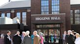 St. Ambrose dedicates Higgins Hall, named after alumnus who funded renovation