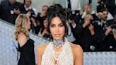 Kim Kardashian returned to the Met Gala dripping in pearls from head to toe