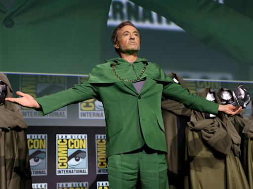 How can Robert Downey Jr play Doctor Doom and Iron Man?