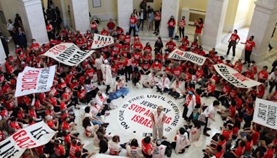 US Capitol Police arrest Jewish activists calling for Israel arms embargo