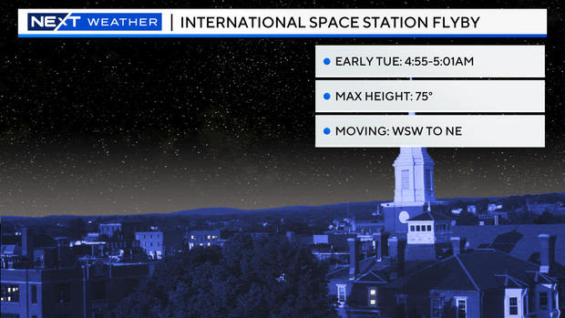 Look for Lyrid meteor shower "leftovers" and a great International Space Station flyby over Massachusetts