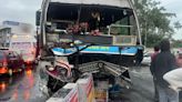 Speeding private bus knocks down two men at Karamadai near Coimbatore; one dies