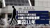 包裝及運送市值約171萬元毒品 18歲少年認販毒罪重囚11年