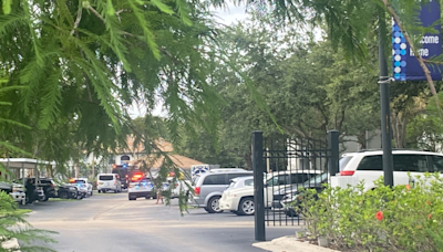 Heavy police presence at Park Crest at the Lakes community
