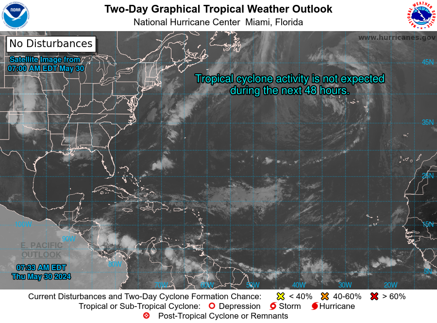 National Hurricane Center tracking 4 tropical waves, including 2 in Caribbean