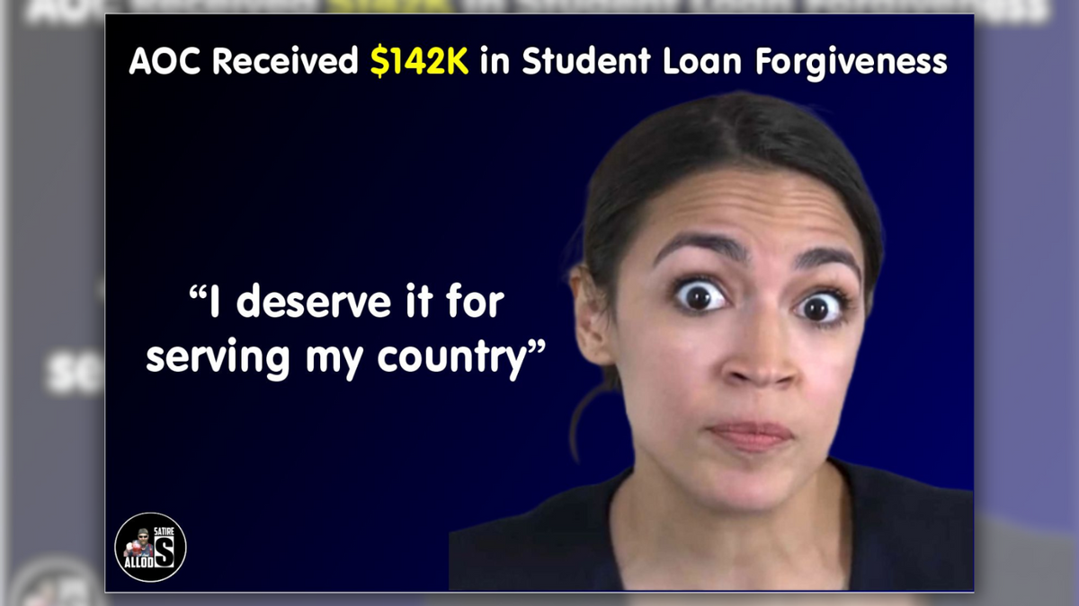 Fact Check: Facebook Post Claimed AOC Received $142K in Student Loan Forgiveness. Here's the Truth