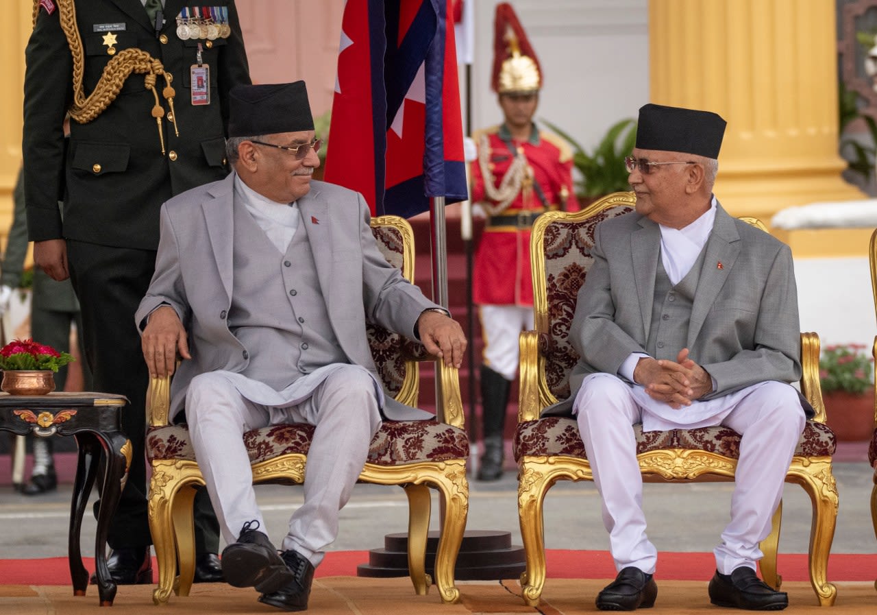 Nepal’s new prime minister has taken the oath of office at a ceremony in Kathmandu