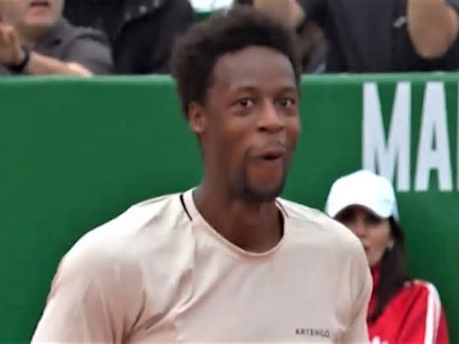 Masters 1000 de Montecarlo: el inesperado recurso que usó Gael Monfils para sorprender a Daniil Medvedev