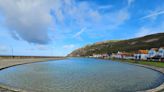 The Llandudno lake that suddenly turned blue to leave it 'looking like the Med'