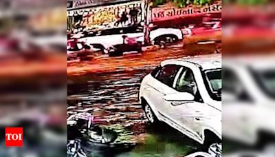 Pharmacist dies from electrocution on waterlogged city road | Rajkot News - Times of India