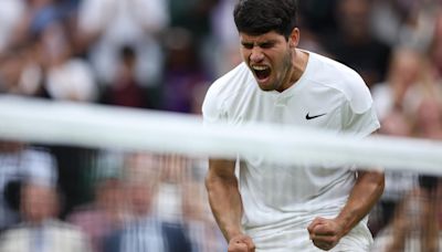 Alcaraz gana a Humbert para repetir cuartos en Wimbledon