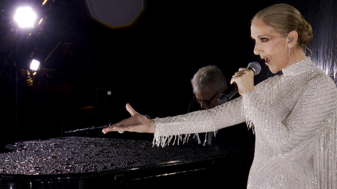 Celine Dion surprises audiences during Olympics Opening Ceremony