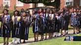 Mother graduates from Bennett College in Greensboro at the age of 60
