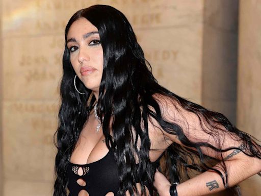 Madonna's Daughter Lourdes Leon Wears Barely There Bodycon Dress to Marc Jacobs Show