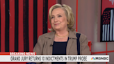 Hillary Clinton reveals one ‘satisfaction’ she gets from Trump’s indictment