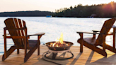 Want to extend patio season? This portable fire pit has 27K reviews on Amazon