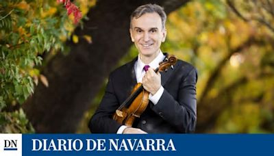 El violinista Gil Shaham ofrecerá en Pamplona un homenaje a Pablo Sarasate