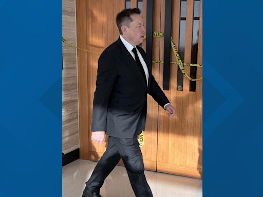 Elon Musk appears in court amid ongoing custody dispute with Grimes