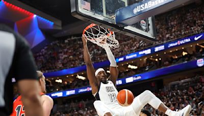 USA Basketball tops Canada 86-72 in exhibition opener on the road to Paris Olympics