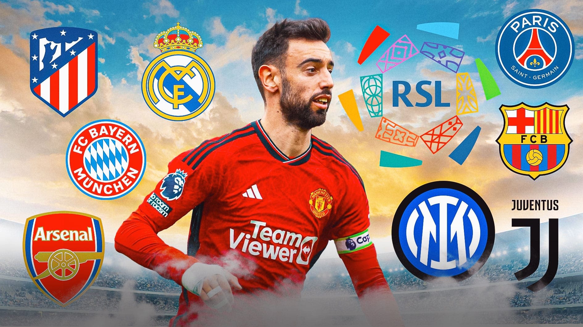 Five clubs Bruno Fernandes could join after leaving Manchester United this summer