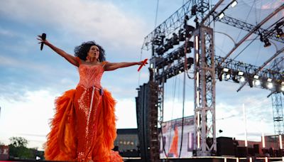 Diana Ross, Eminem perform in Detroit for historic Michigan Central Station reopening