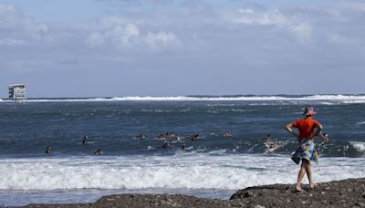 Olympic surfing heats postponed again in Tahiti