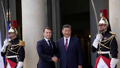 Macron puts trade and Ukraine as top priorities as China's Xi opens European visit in France