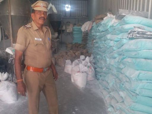 22 tonnes of chemicals suspected to be banned barium nitrate found near Sivakasi