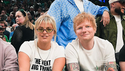 Renee Rapp, Ed Sheeran make an appearance at Celtics playoffs game