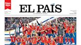 Portada de EL PAÍS del 15-07-2024