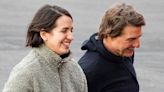 Tom Cruise, 62, helps Victoria Canal, 25, out of his helicopter